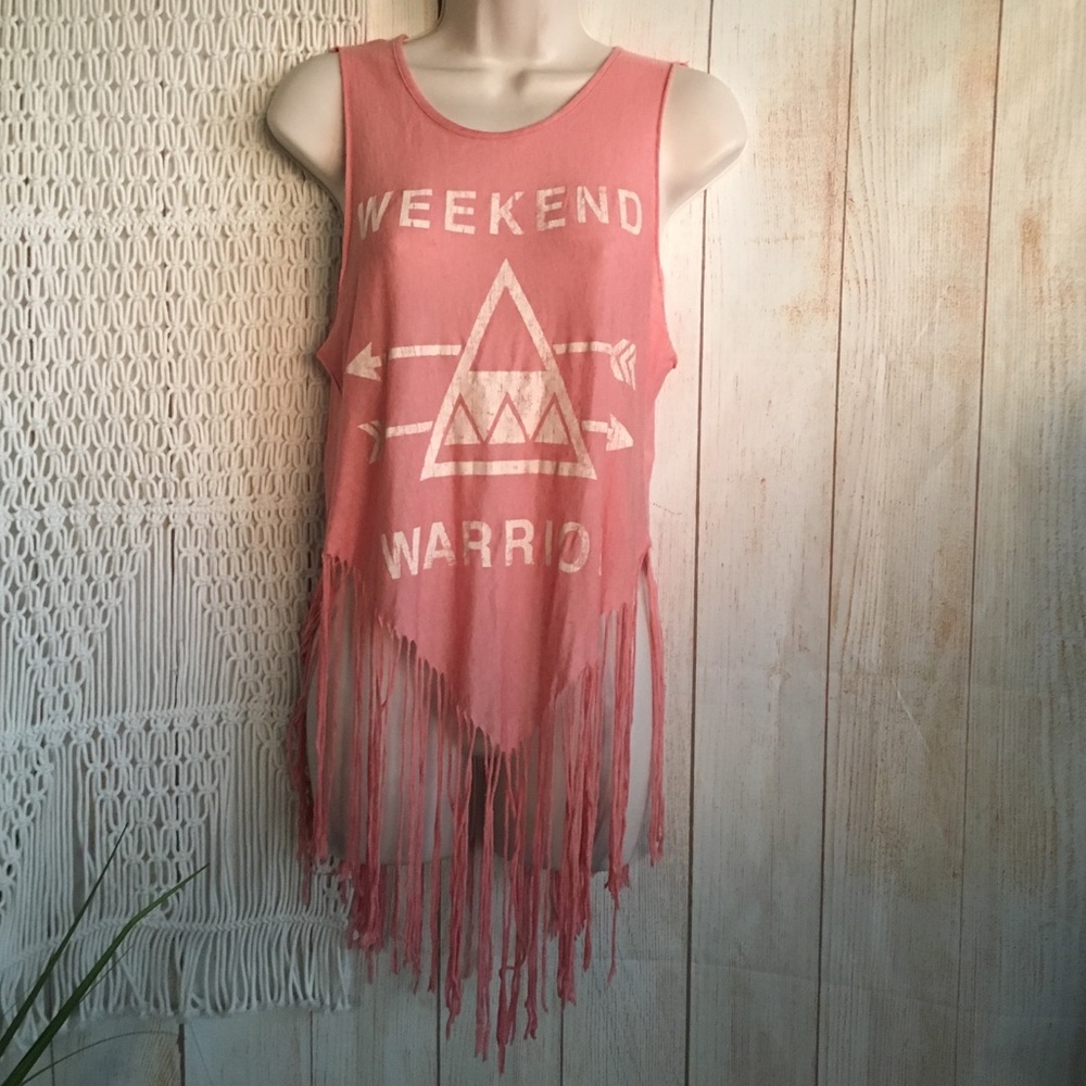 So RAD by aTV | Weekend Warrior Boho Fringe Tank